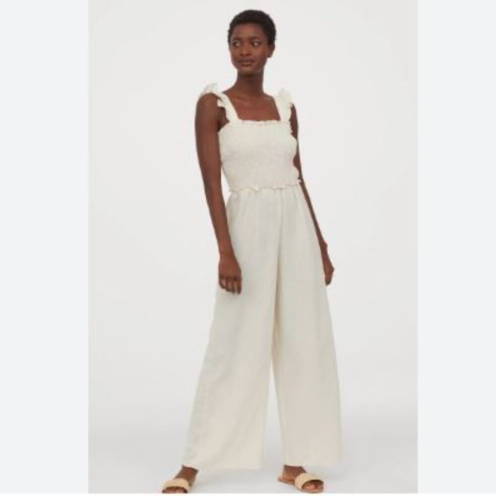 H&M Smocked Jumpsuit - NWT - S